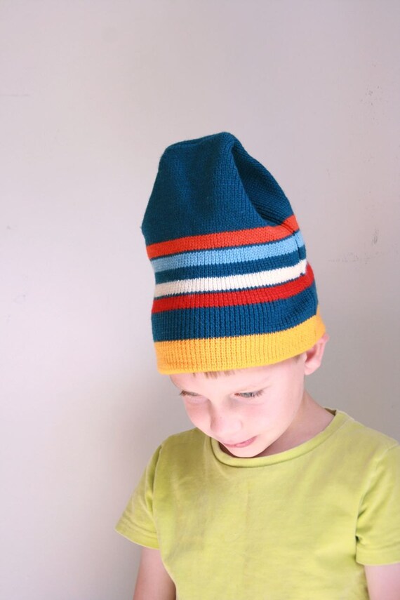 yellow ski hat