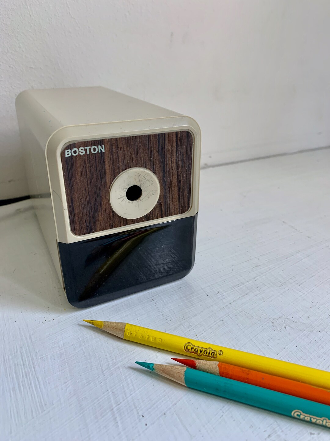 Vintage Boston Electric Pencil Sharpener Etsy