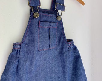 Vintage Buster Brown denim jumper 12 months