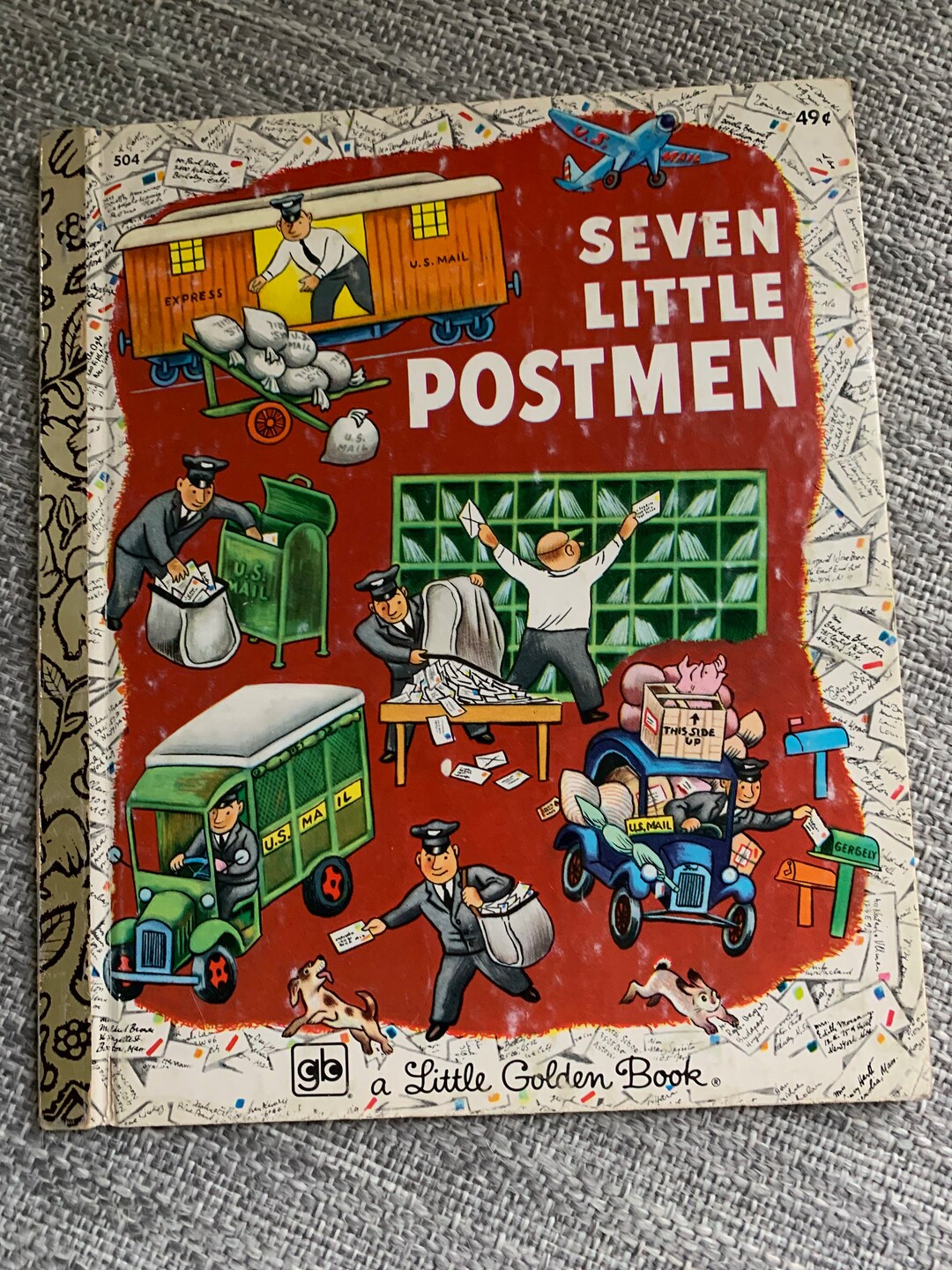 Seven Little Postman Little Golden Book 1975 - Etsy