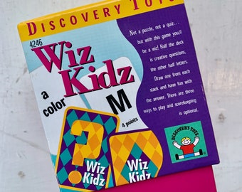 Vintage Wiz Kids Discovery Toys word game ages 7 and up 1999