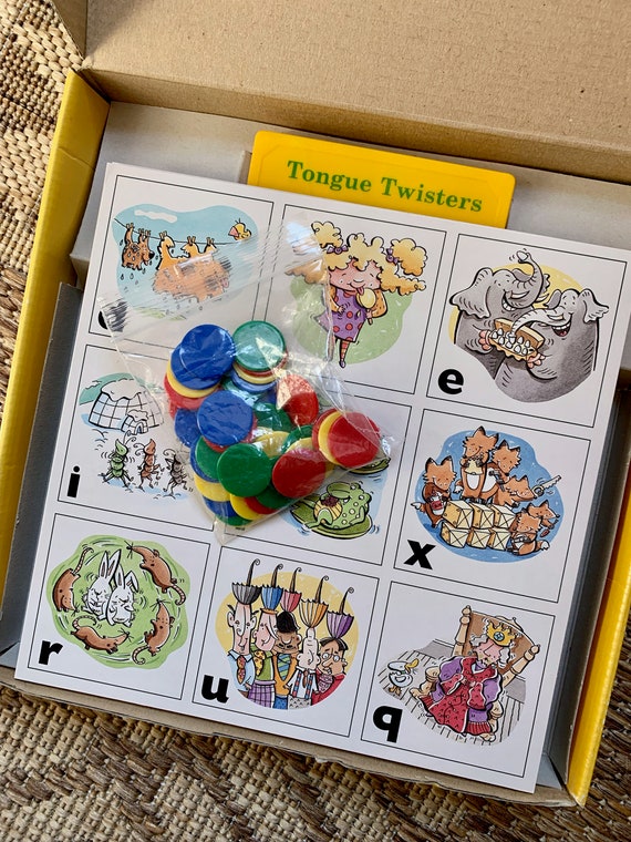 Tongue Twist'd Tongue Twister Board Game Games Hub Complete