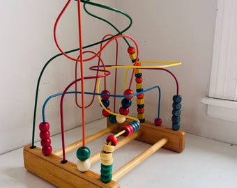 vintage Rollercoaster by Anatex Industries bead maze