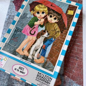 Milton Bradley Big Eye Puzzle - Etsy
