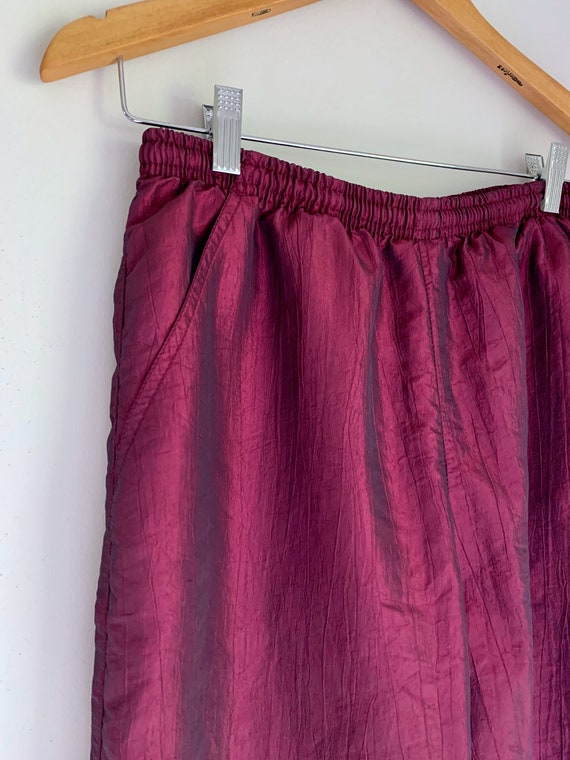 Vintage Tail track pants Mens small purple pearles