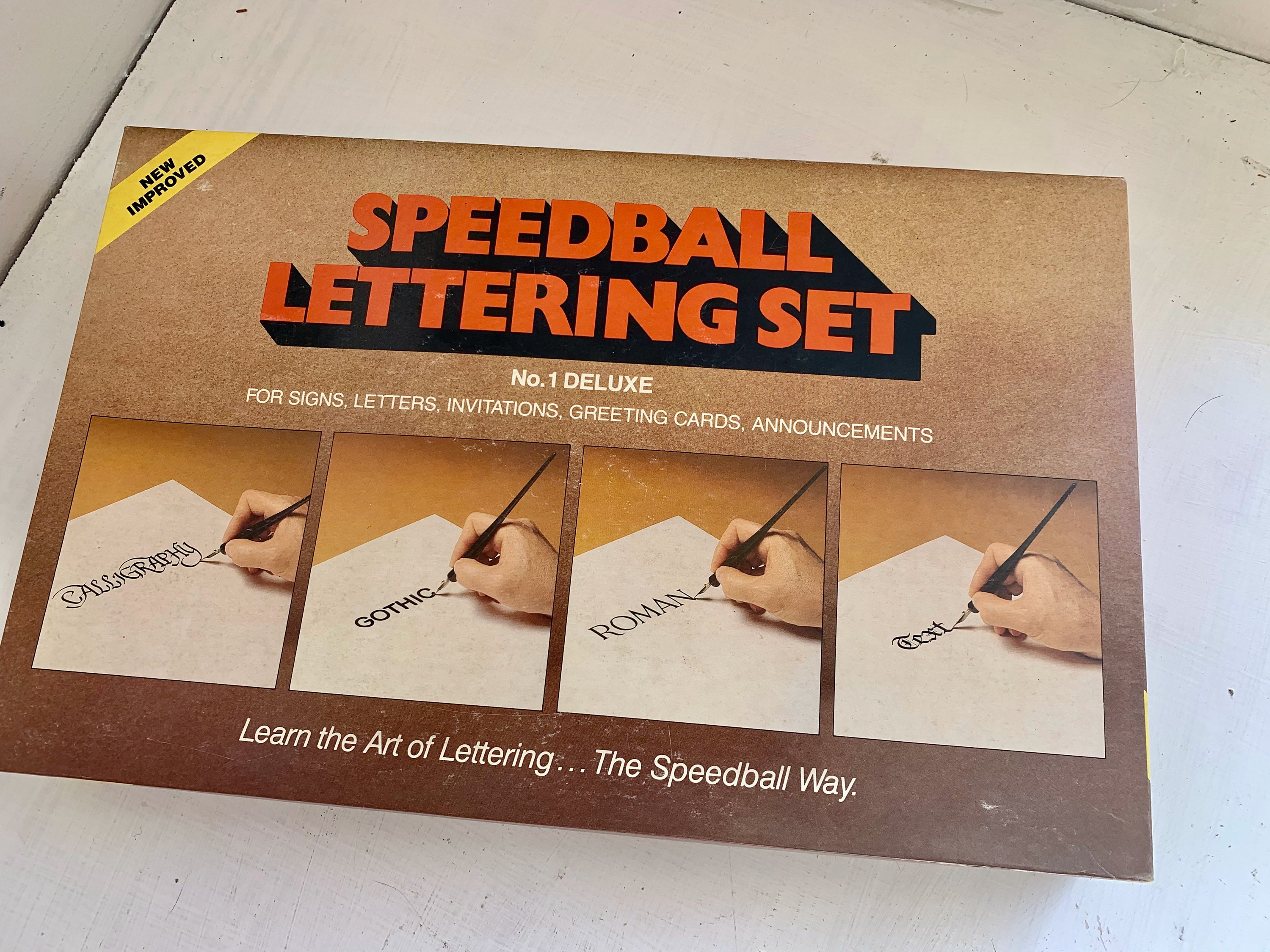 Speedball Lettering Set Deluxe 