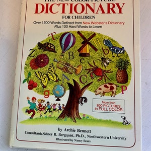 The New Color Picture Dictionary for Children 1977