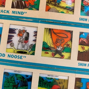 Give a Show Projector slides set of 42 kenners super show projector