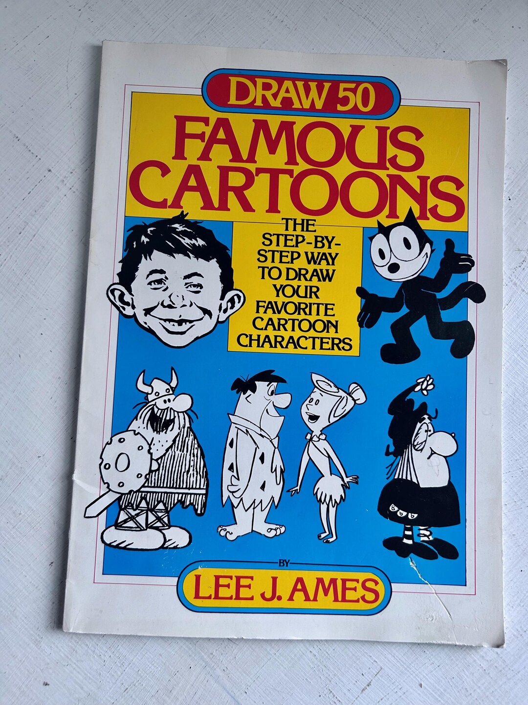 Cartoon R. Lee Draw 50 Famous Cartoons by Lee.j. Ames 1979 - Etsy