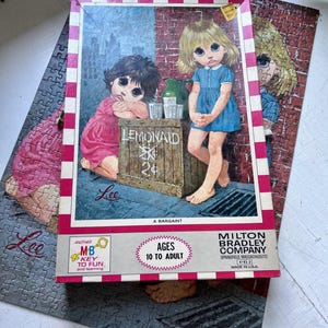 Milton Bradley Big Eye Puzzle - Etsy