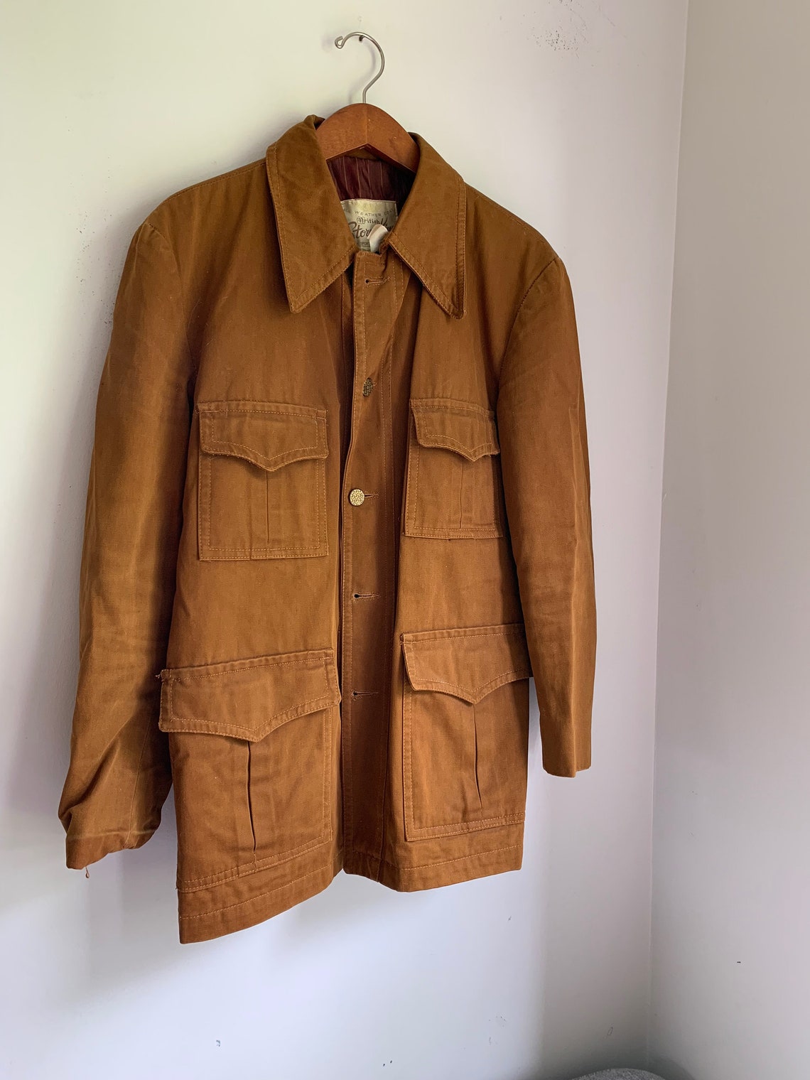 Vintage British Storm King Jacket 60's mod 70's mens Etsy