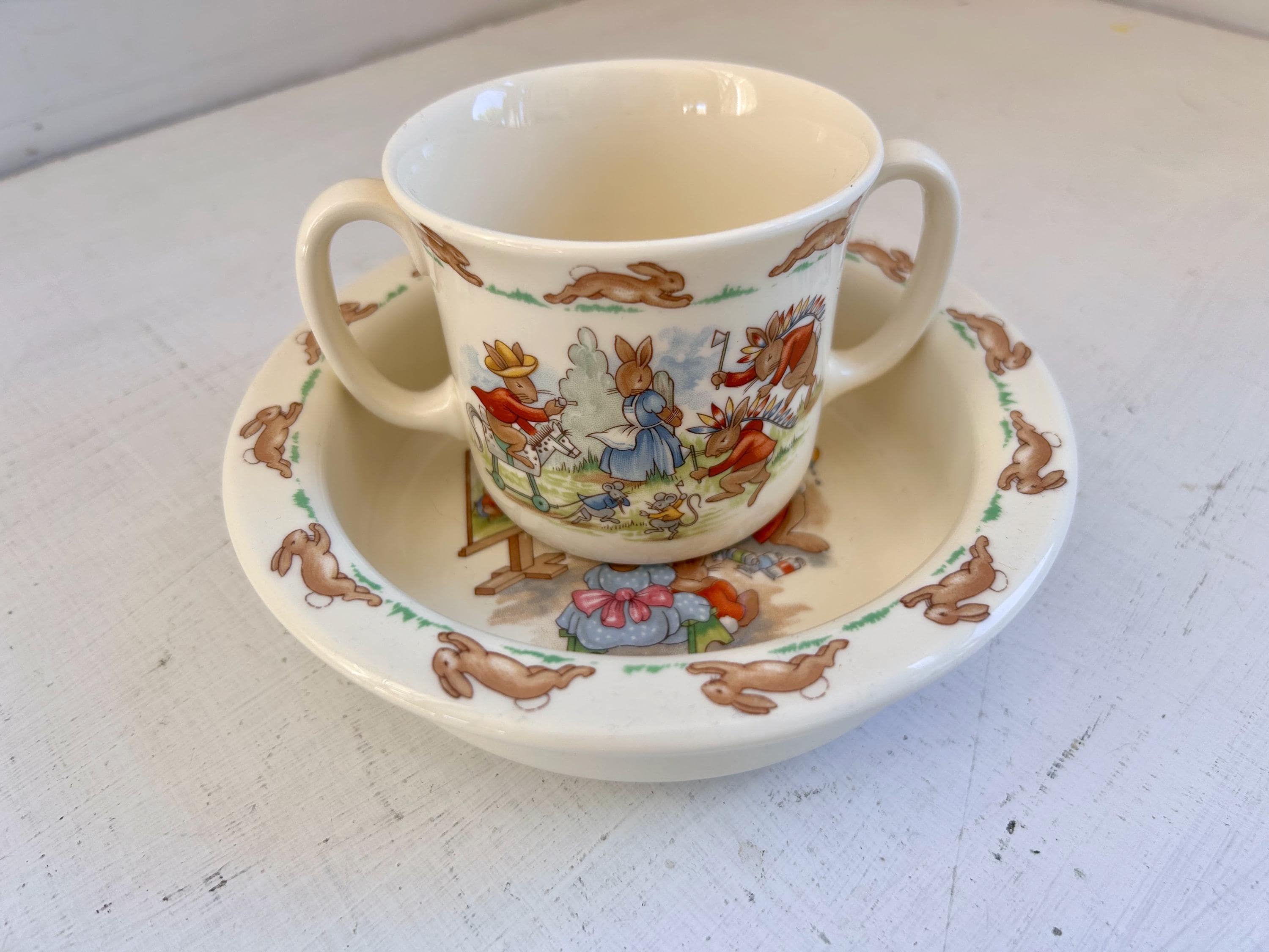 Royal Doulton Bunnykins - Etsy