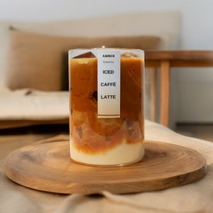 Iced Coffee Candle | Soy Candle | Viral Drink Candle |Coffee scent|