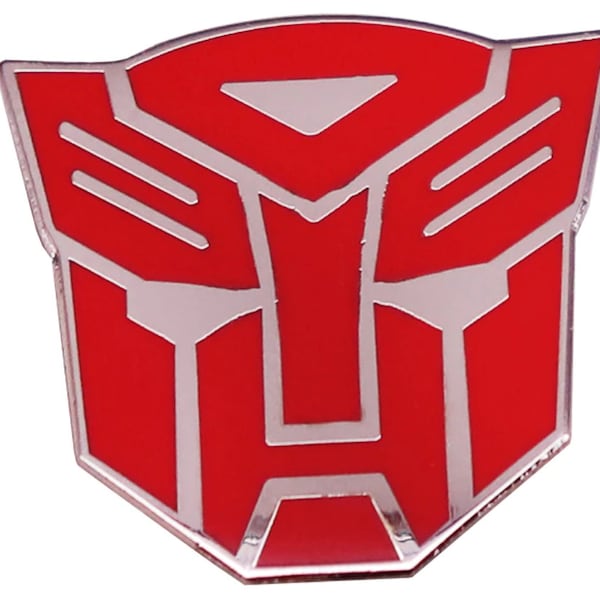 Transformers Red Autobot Logo Enamel Pin