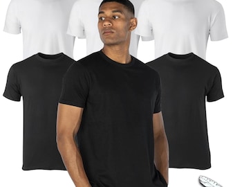 Sada Crew-Neck T-Shirt Short-Sleeve (6pc) 100% Cotton