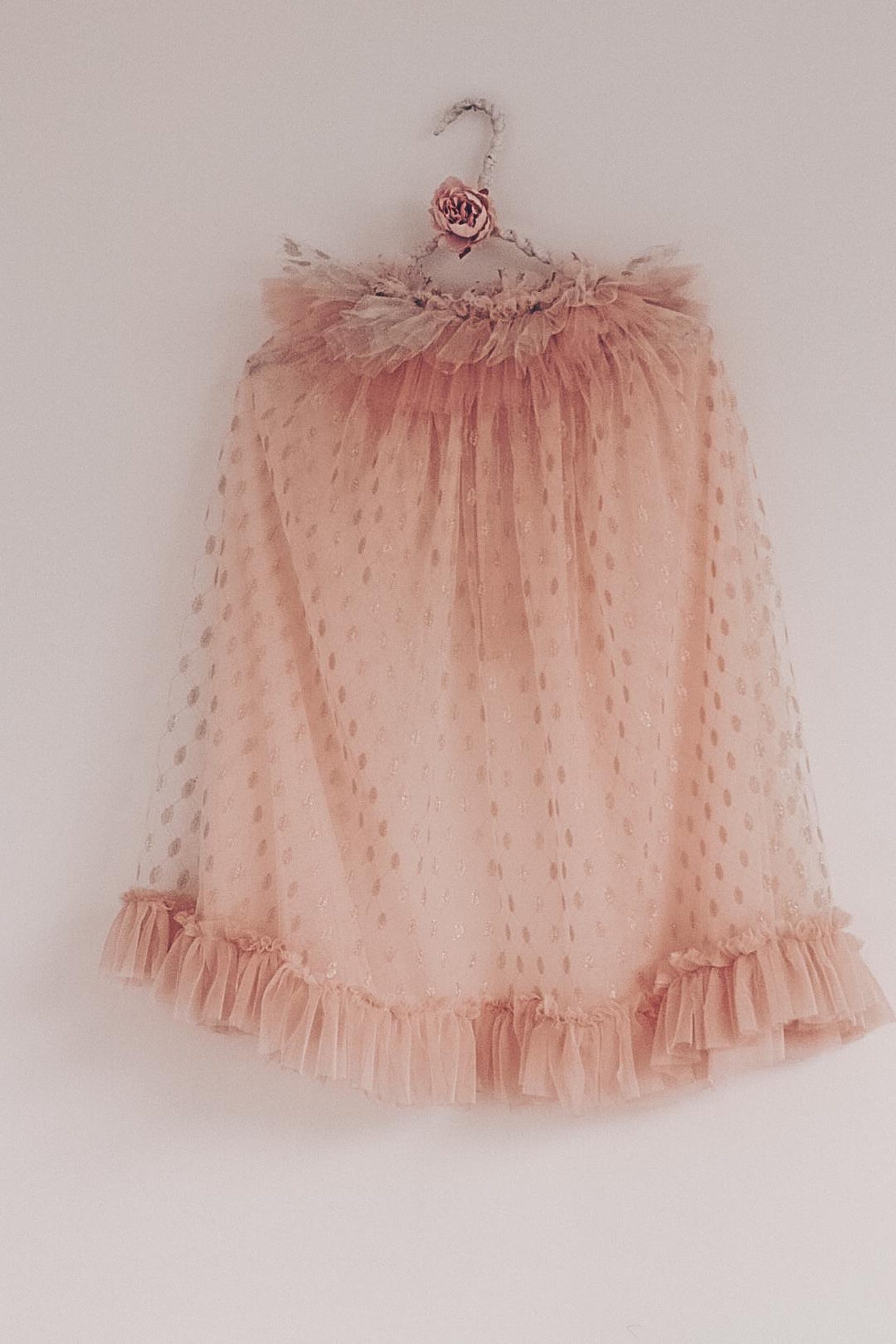 Pink Tulle Princess Cape main image 0