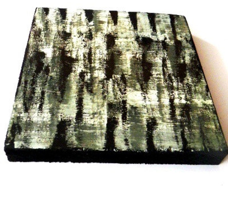 Modern Wall Art Black and White Art Wood Art Wood Wall | Etsy