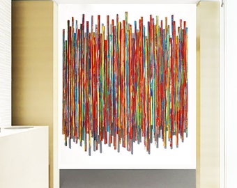 Large Wall Art | Colorful Art | Modern Art | Living Room Decor | Original Artwork | Wall Decor | Large Wall Sculpture | Rosemary Pierce