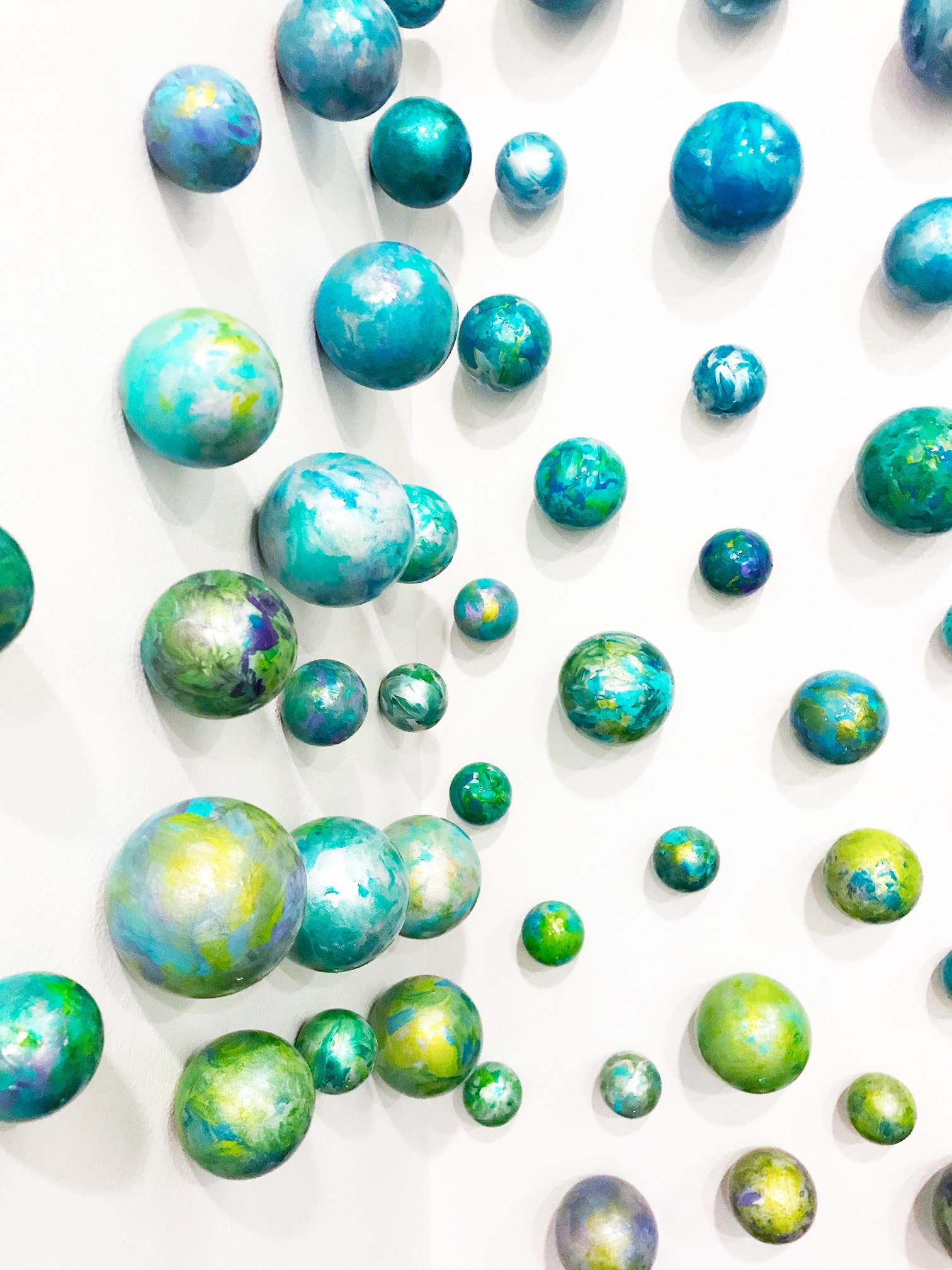Sphere Wall Sculpture 3D Wall Art Colorful Wall Art 3D Etsy UK