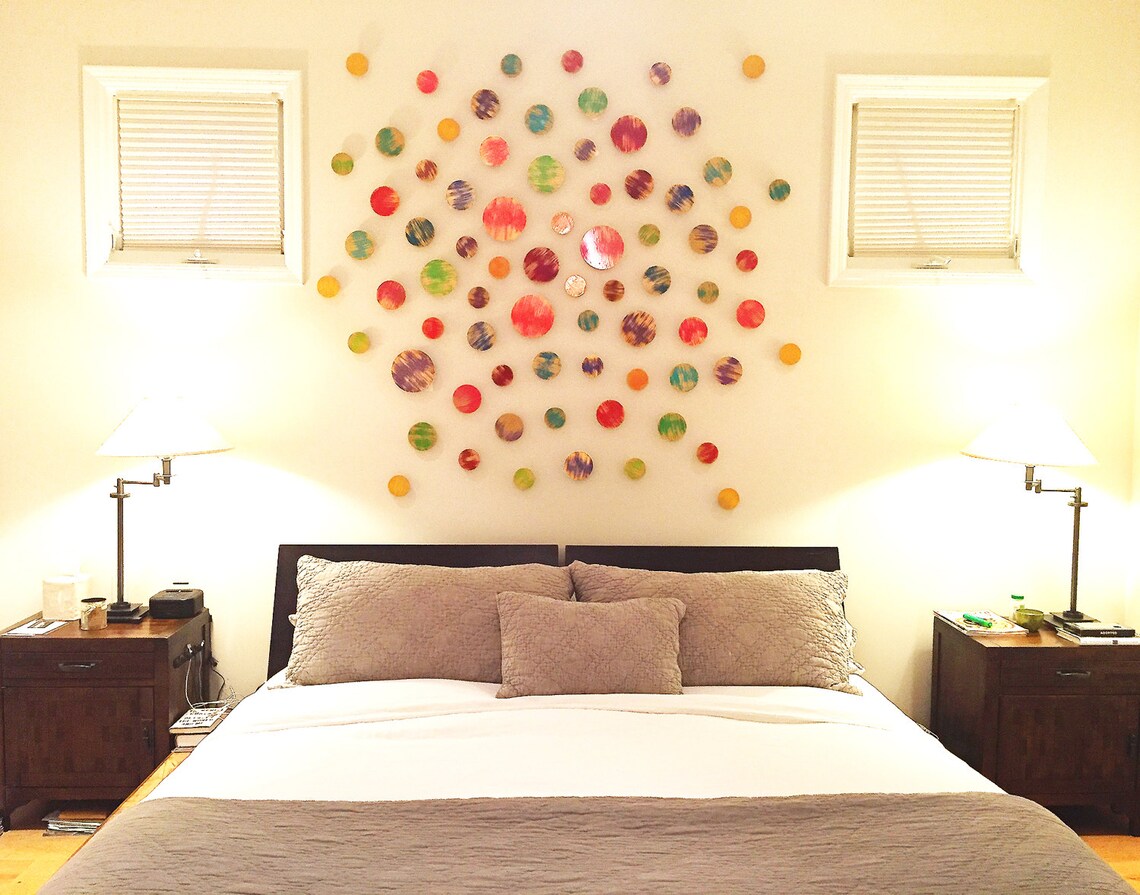 Wood Wall Art Wall Sculpture Over Bed Art 3D Wall Art Etsy