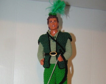 Crochet Pattern - Ken - Robin Hood