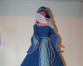 Crochet Pattern - Barbie Renaissance Maiden