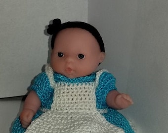 Crochet Pattern - 5.5 inch Berenguer/Lots to love/Itsy Bitsy Baby Alice Wonderland