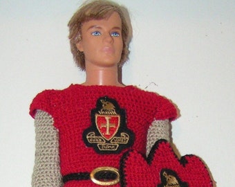 Crochet Pattern - Ken - Lancelot