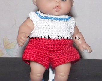 Crochet Pattern - 5.5 inch Berenguer/Lots to love/Itsy Bitsy Baby Allen