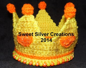 Crochet Pattern - Crown