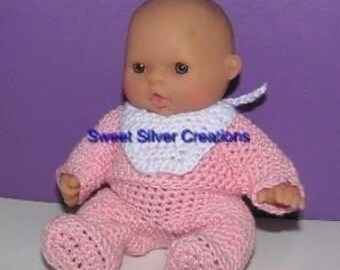 Crochet Pattern 5.5 inch Berenguer - Sleeper