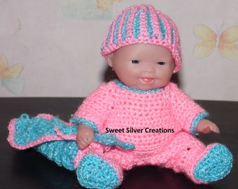 Crochet Pattern - 5.5 inch Berenguer/Lots to love/Itsy Bitsy Baby Alice