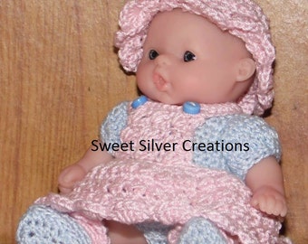 Crochet Pattern - 5.5 inch Berenguer/Lots to love/Itsy Bitsy Baby Sally