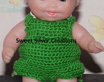 Crochet Pattern - 5.5 inch Berenguer/Lots to love/Itsy Bitsy Baby Frog