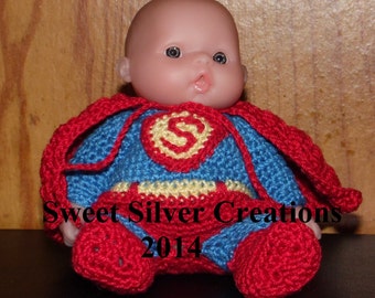 Crochet Pattern - 5.5 inch Berenguer/Lots to love/Itsy Bitsy Baby - Super Baby