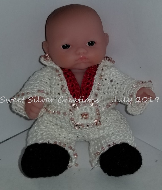 crochet baby elvis outfit pattern