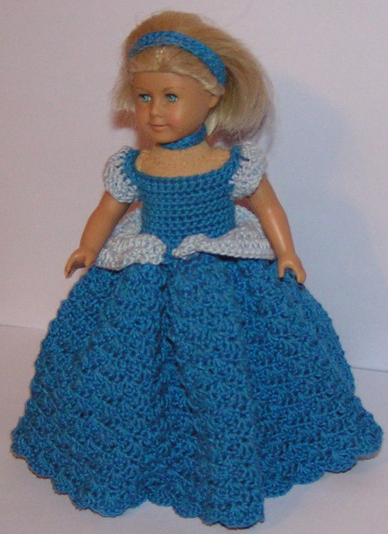 AG Mini crochet pattern Princess Cinderella image 1