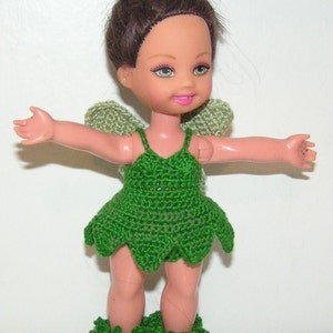 6 inch Kelly - Tink fairy Crochet Pattern