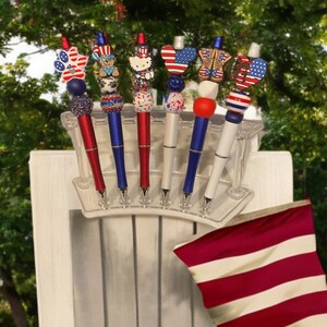 Patriotic Beaded Pen