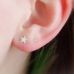 Little Star Studs • Tiny Earrings • Gold Star Studs • Delicate Stud Earrings • Minimalist Earrings • Post Earrings • Dainty Studs