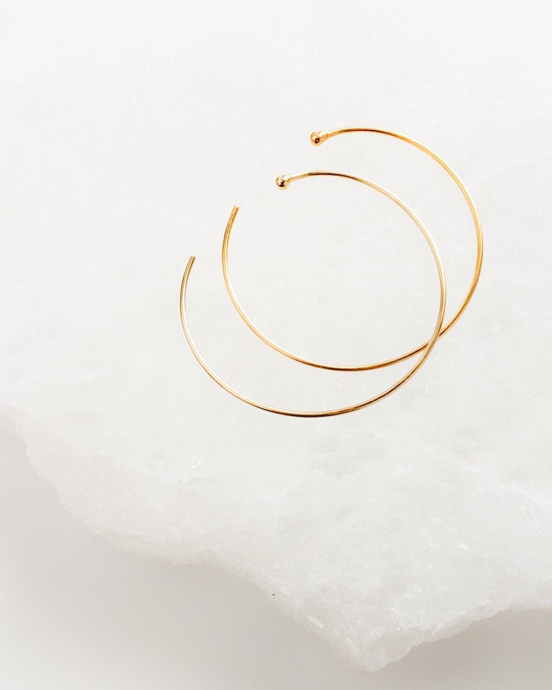 delicate hoops