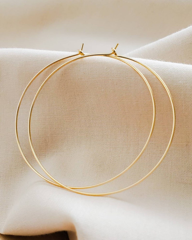 delicate hoops