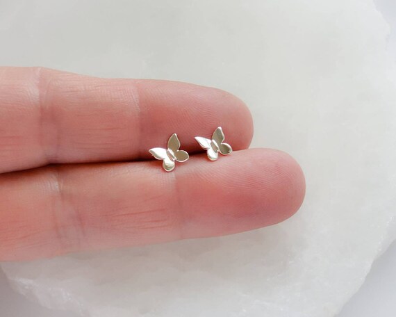 Butterfly silhouette earrings deals