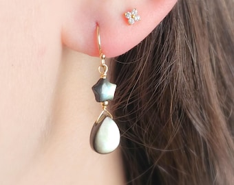 Star Drop Earrings