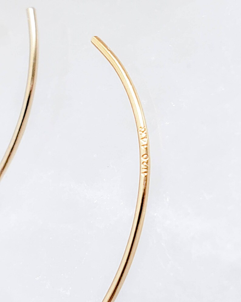 delicate hoops