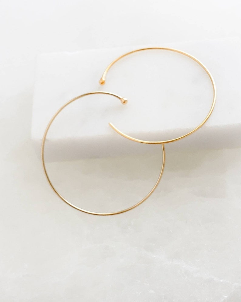 delicate hoops