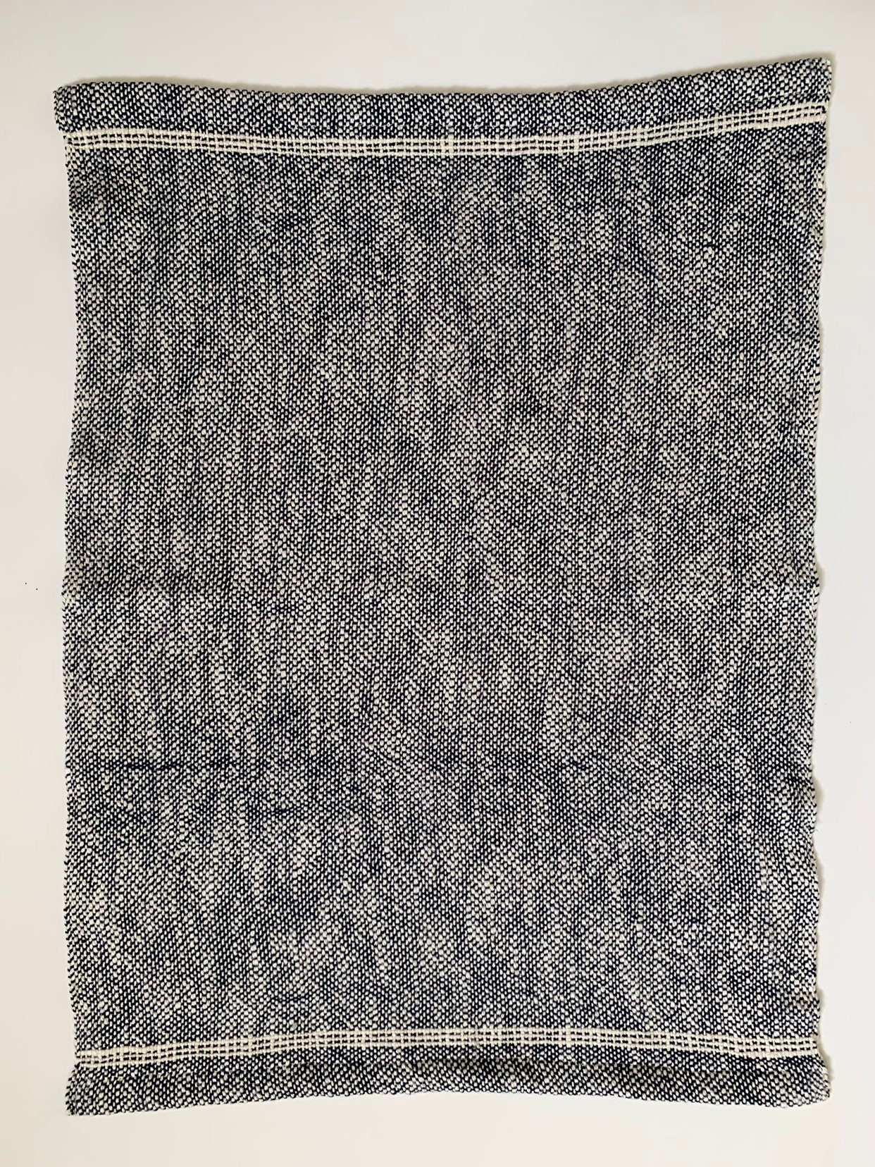 Blue Cotton Dish Towel Woven Towel | Etsy