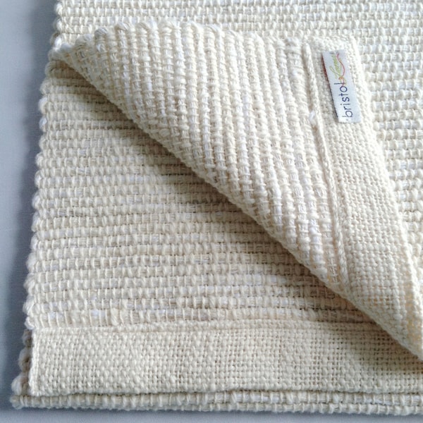 Woven Natural Table Runner Etsy