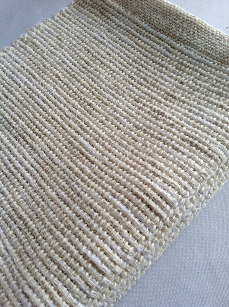 4 Placemats Woven Placemat White Sand Set of 4 Etsy