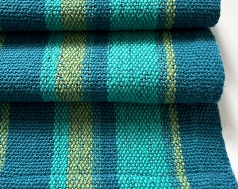 Green and Blue Table Runner